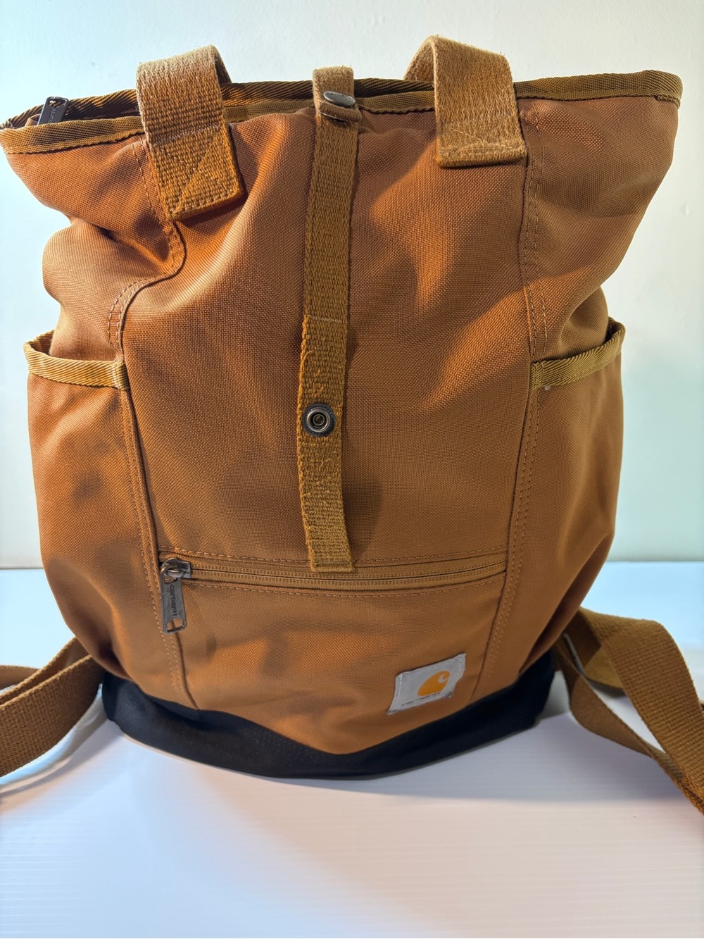 Carhartt Legacy Hybrid Convertible Backpack Tote Bag Carhartt Brown Unisex New